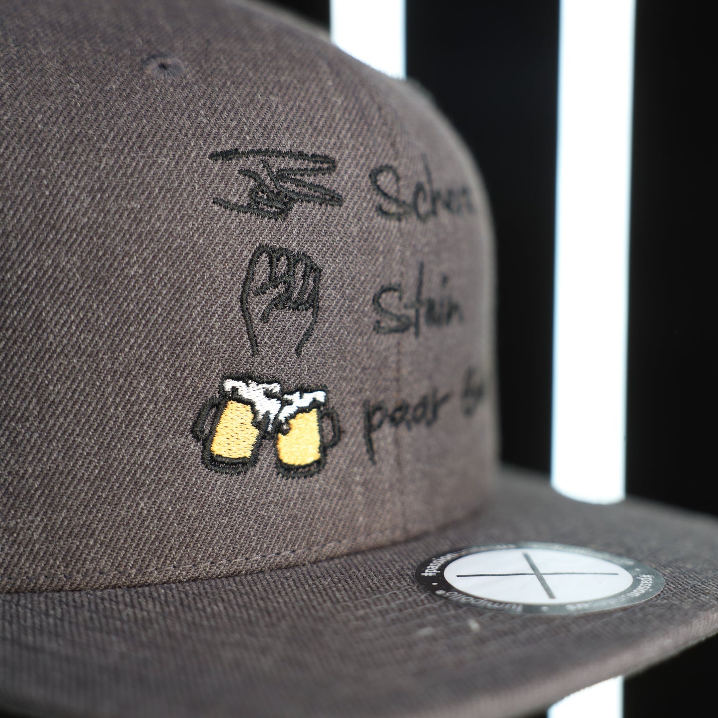 Schere Stein paar Bier - Cap