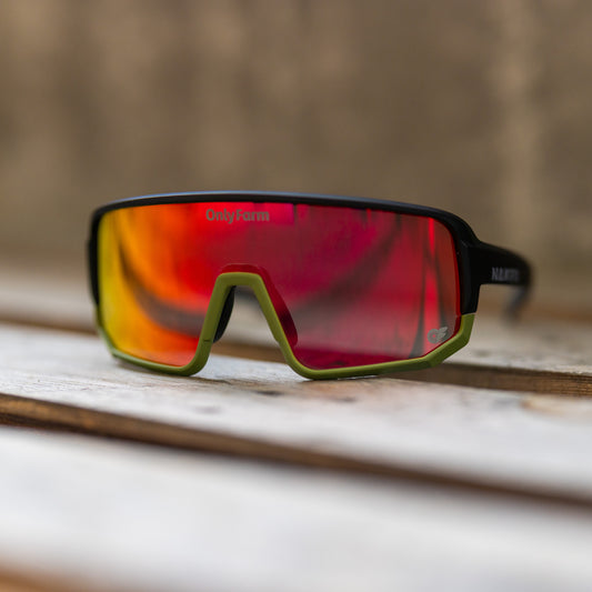 Schnelle Brille - Black - olive