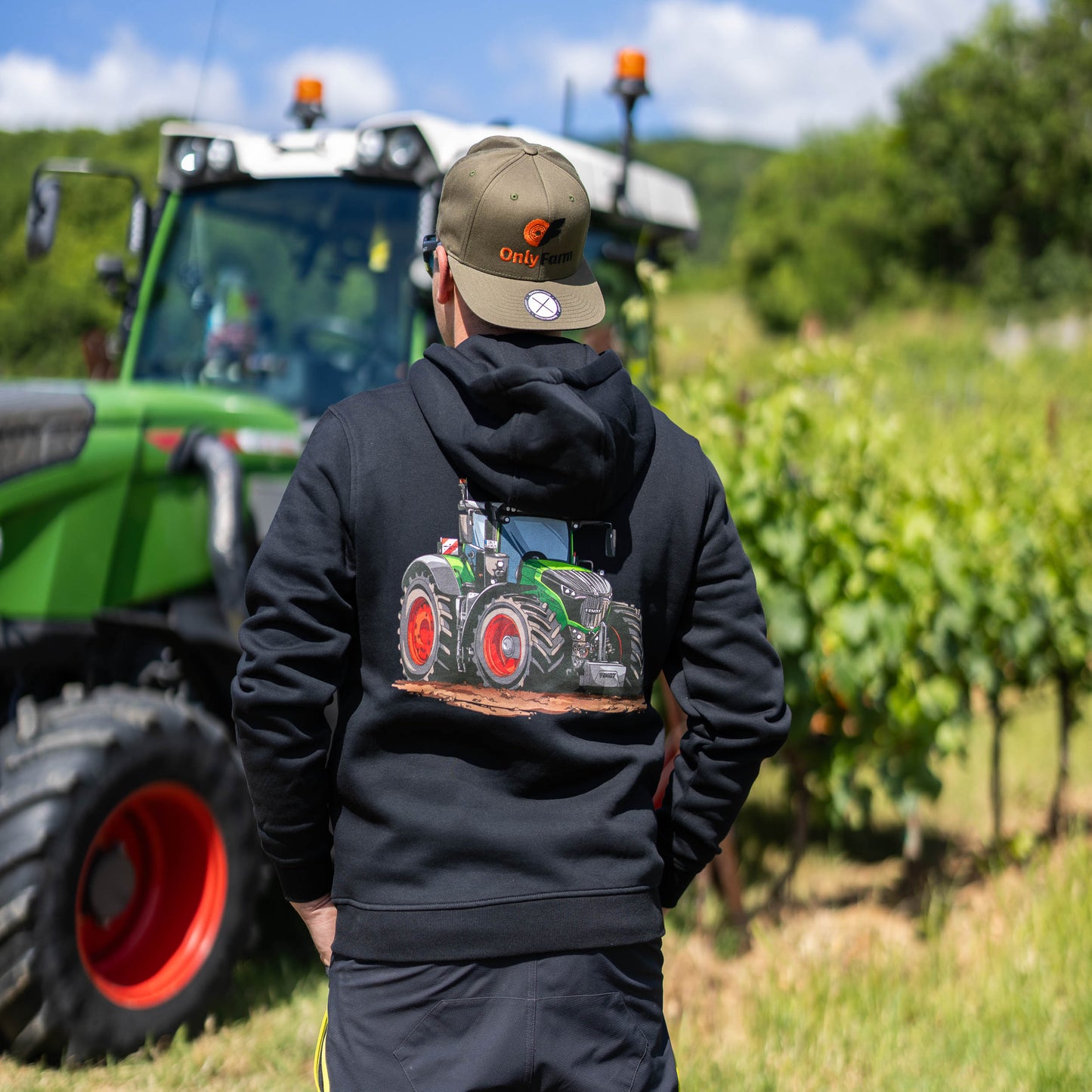 Only Farm 25 - Hoodie Schwarz