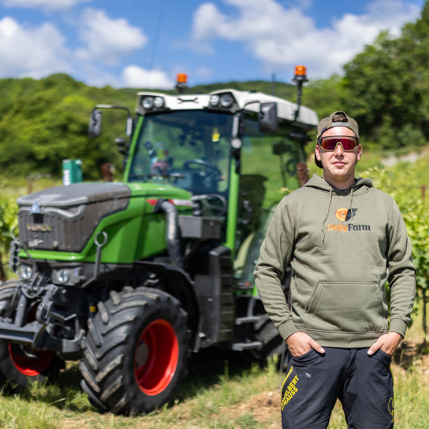 Only Farm 25 - Hoodie Olive