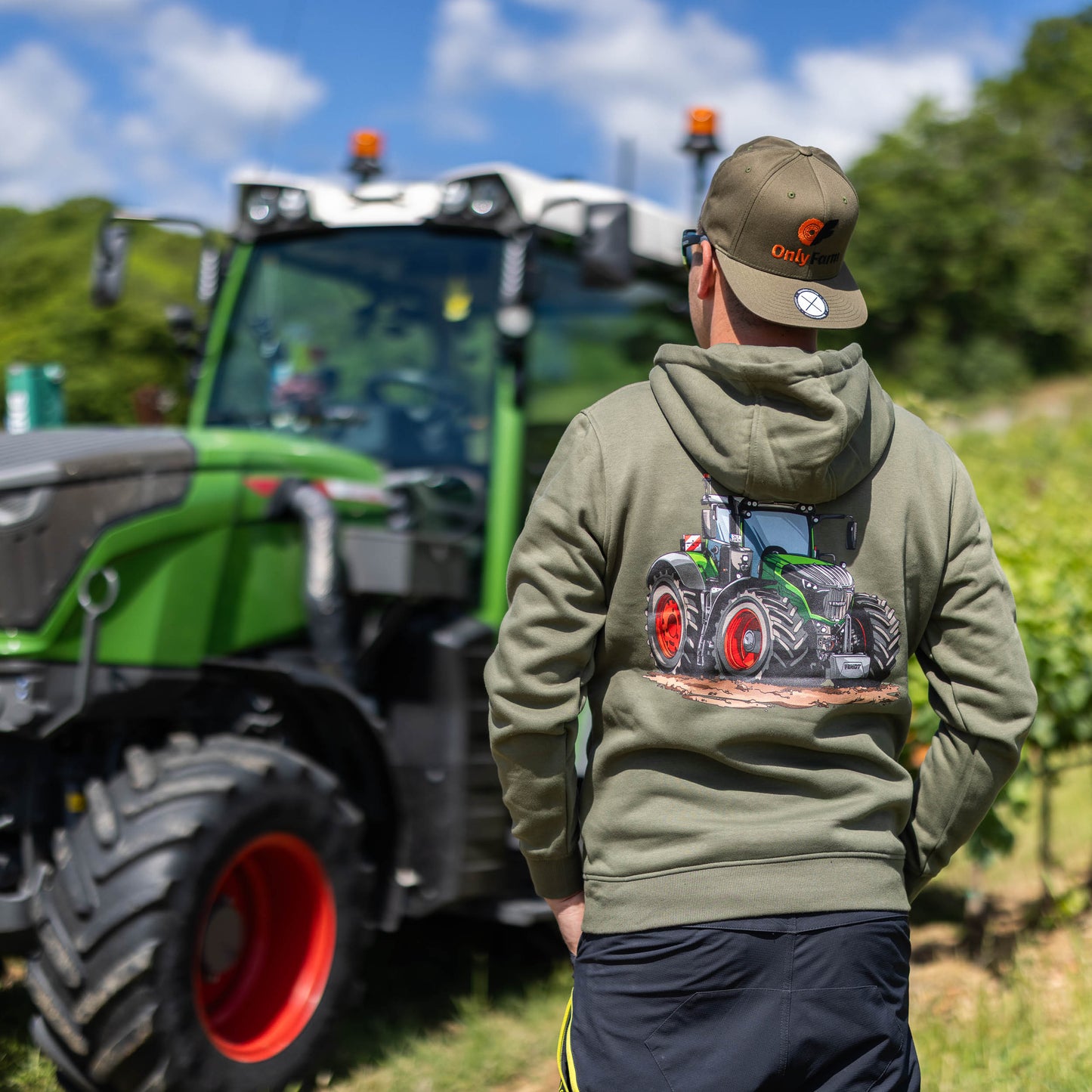 Only Farm 25 - Hoodie Olive